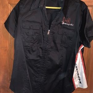 Harley-Davidson Zip-Front Shirt